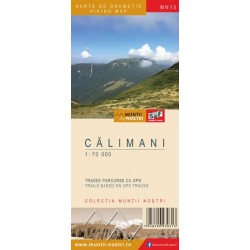 Harta Muntii Nostrii-Muntii Calimani