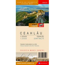 Harta Muntii Nostrii-Muntii Ceahlau