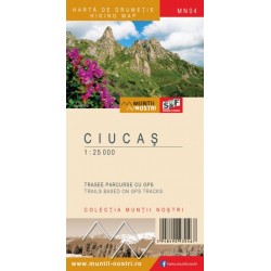 Harta Muntii Nostrii-Muntii Ciucas