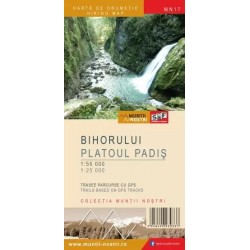 Harta Muntii Nostrii-Muntii Bihorului