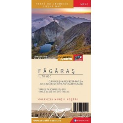 Harta Muntii Nostrii-Muntii Fagaras