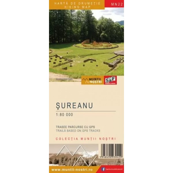 Harta Muntii Nostrii-Muntii Sureanu Harta Muntii Nostrii-Muntii Sureanu
