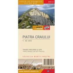 Harta Muntii Nostrii-Muntii Piatra Craiului